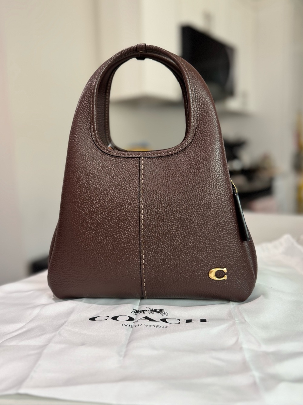 NWT - Coach - Lana 23 - Pebble Leather - Maple